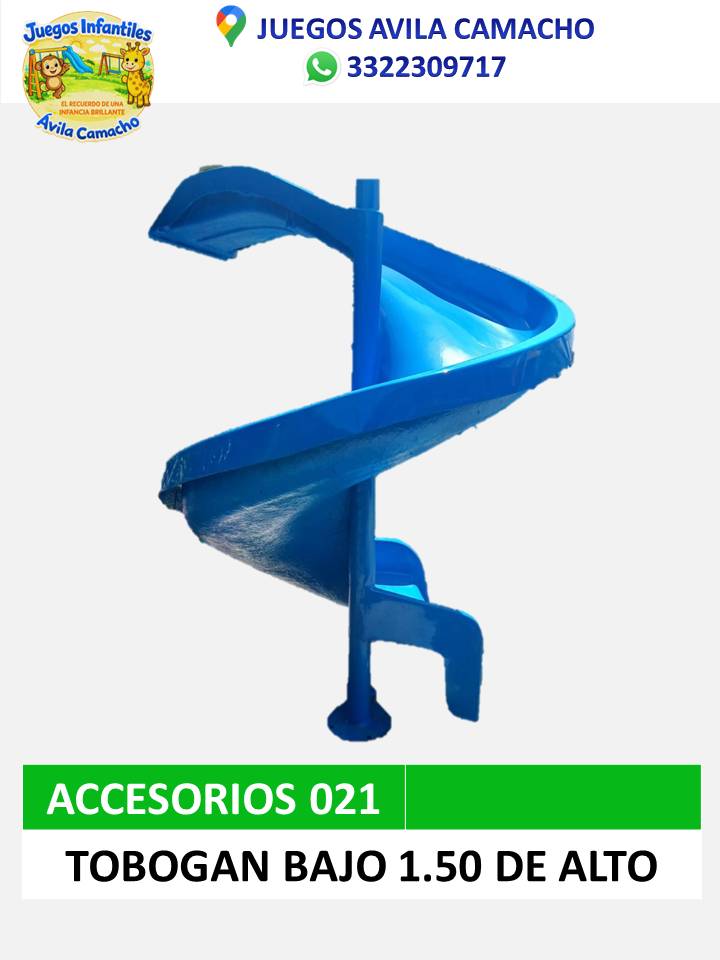 tobogan 1.50 abierto